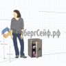Сейф Valberg Карат ASK 67T EL new